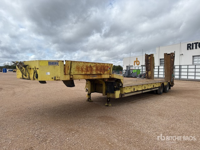 2002 Kaiser S3802F T/A Semi-Remorque Porte-Engins ... Lowboy Trailer - Низкорамный полуприцеп: фото 2 2002 Kaiser S3802F T/A Semi-Remorque Porte-Engins ... Lowboy Trailer - Низкорамный полуприцеп: фото 2