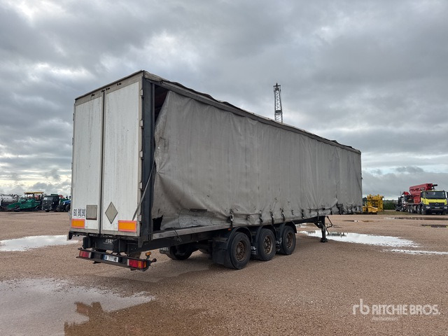 2003 Asca S319DB Tri/A Remorque A Rideaux Coulis ... Curtain Side Trailer - Косилка-измельчитель/ Мульчер: фото 3 2003 Asca S319DB Tri/A Remorque A Rideaux Coulis ... Curtain Side Trailer - Косилка-измельчитель/ Мульчер: фото 3