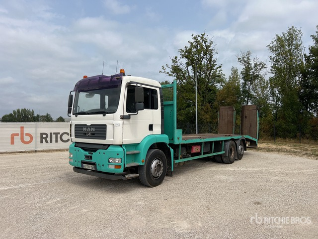 2006 MAN TGA 26.390 6x2-2BL Camion Plateau Flatbed Truck - Грузовик бортовой/ Платформа: фото 1 2006 MAN TGA 26.390 6x2-2BL Camion Plateau Flatbed Truck - Грузовик бортовой/ Платформа: фото 1