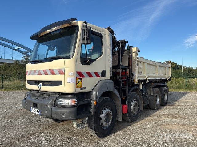 2006 Renault Kerax 420dCi 2006 Palfinger pk12000 6680 kg ... Dump Truck with Crane - Самосвал: фото 2 2006 Renault Kerax 420dCi 2006 Palfinger pk12000 6680 kg ... Dump Truck with Crane - Самосвал: фото 2
