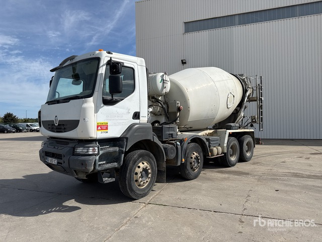 2008 Renault Kerax 370DXi 8x4 Camion Malaxeur Mixer Truck - Автобетоносмеситель: фото 1 2008 Renault Kerax 370DXi 8x4 Camion Malaxeur Mixer Truck - Автобетоносмеситель: фото 1