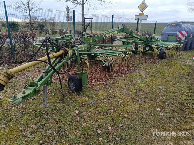 2012 Krone Swadro 710 7.10 m 2 Rotor Andaineur Hay Rake - Косилка-измельчитель/ Мульчер: фото 1 2012 Krone Swadro 710 7.10 m 2 Rotor Andaineur Hay Rake - Косилка-измельчитель/ Мульчер: фото 1