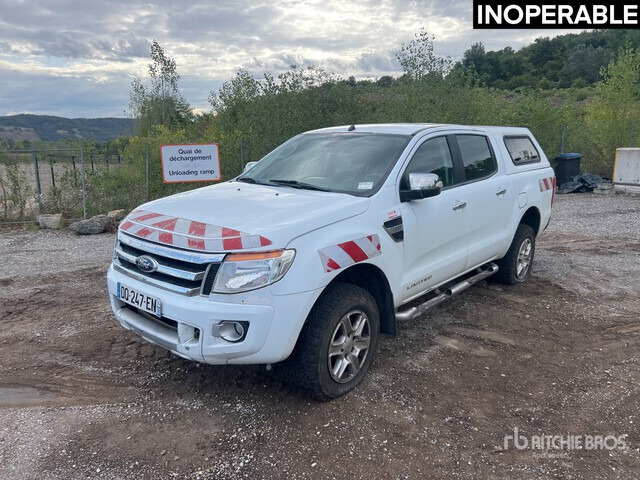 2015 Ford Ranger 2.2 Limited 4x4 Dual Cab (Inoperable) Pickup - Пикап: фото 1 2015 Ford Ranger 2.2 Limited 4x4 Dual Cab (Inoperable) Pickup - Пикап: фото 1
