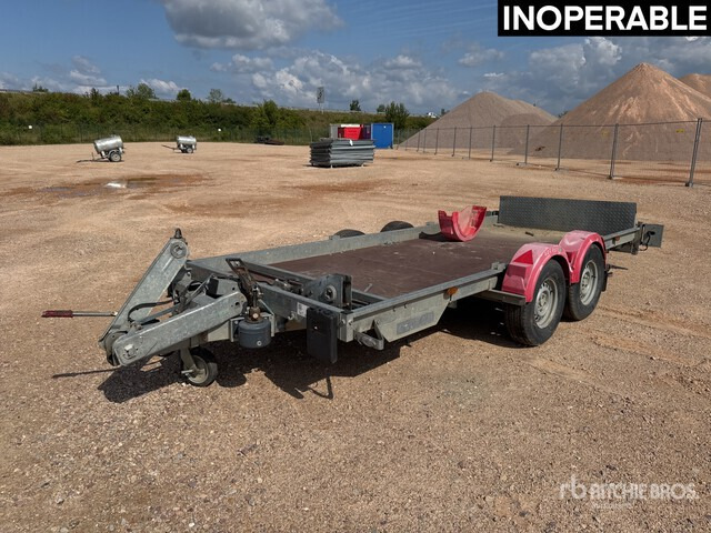 2015 Hubiere H212L 01CF T/A Remorque (Inoperable) Equipment Trailer - Низкорамный прицеп: фото 1 2015 Hubiere H212L 01CF T/A Remorque (Inoperable) Equipment Trailer - Низкорамный прицеп: фото 1