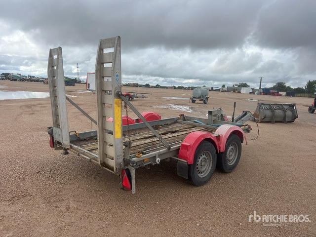 2019 Hubiere TPG352 PTAC 3500 kg Remorque 2 Essieux T/A Equipment Trailer - Низкорамный прицеп: фото 4 2019 Hubiere TPG352 PTAC 3500 kg Remorque 2 Essieux T/A Equipment Trailer - Низкорамный прицеп: фото 4