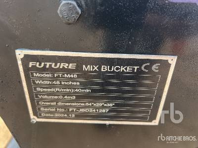 FUTURE FT-M48 0.4 m3 Godet (Non Utilise) Mixi ... - Ковш: фото 5 FUTURE FT-M48 0.4 m3 Godet (Non Utilise) Mixi ... - Ковш: фото 5