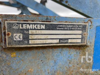 LEMKEN RUBIN 9/300 UE 3000 mm 3-Point Dechaumeur dis ... - Культиватор: фото 5 LEMKEN RUBIN 9/300 UE 3000 mm 3-Point Dechaumeur dis ... - Культиватор: фото 5