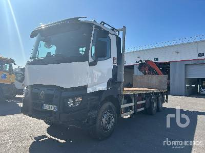 RENAULT C 380 2016 Atlas 172.3E Articulated B ... - Грузовик бортовой/ Платформа, Автоманипулятор: фото 1 RENAULT C 380 2016 Atlas 172.3E Articulated B ... - Грузовик бортовой/ Платформа, Автоманипулятор: фото 1