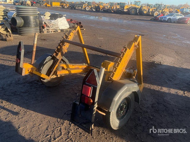 1991 CBS S/A Cable Drum Trailer :Misc. Trailer - Кабельный транспортер: фото 3 1991 CBS S/A Cable Drum Trailer :Misc. Trailer - Кабельный транспортер: фото 3