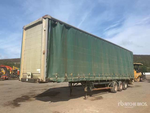 2000 Crane Fruehauf PJDSA3 13.4 m Tri/A Curtain Side Trailer - Косилка-измельчитель/ Мульчер: фото 2 2000 Crane Fruehauf PJDSA3 13.4 m Tri/A Curtain Side Trailer - Косилка-измельчитель/ Мульчер: фото 2