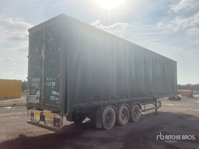 2000 Crane Fruehauf PJDSA3 13.4 m Tri/A Curtain Side Trailer - Косилка-измельчитель/ Мульчер: фото 4 2000 Crane Fruehauf PJDSA3 13.4 m Tri/A Curtain Side Trailer - Косилка-измельчитель/ Мульчер: фото 4