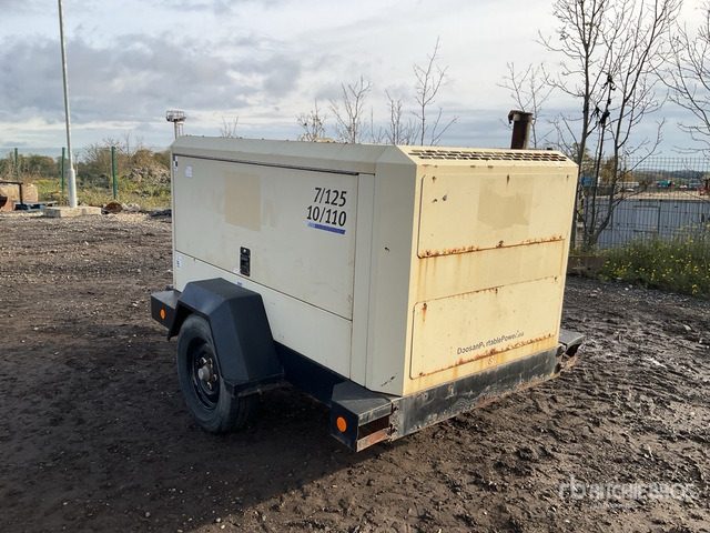 2015 Doosan 7125-10110 Mobile Air Compressor - Воздушный компрессор: фото 4 2015 Doosan 7125-10110 Mobile Air Compressor - Воздушный компрессор: фото 4