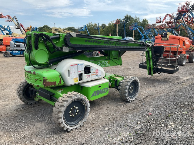 2015 Nifty HR21 4WD Hybrid Articulating Boom Lift - Коленчатый подъемник: фото 4 2015 Nifty HR21 4WD Hybrid Articulating Boom Lift - Коленчатый подъемник: фото 4