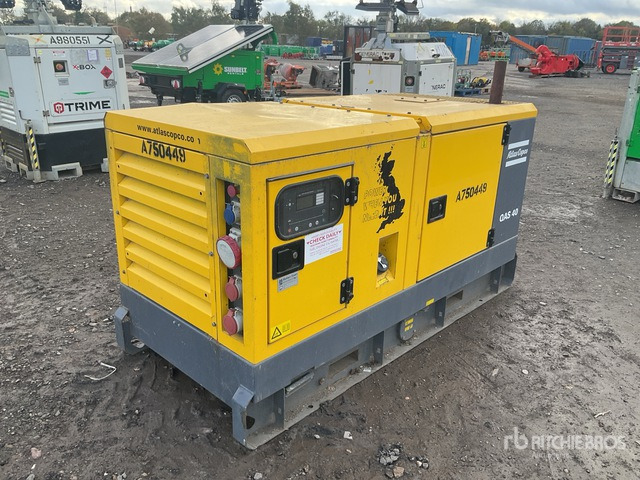 2016 Atlas Copco QAS40 40 kVA Skid-Mounted Generator Set - Электрогенератор: фото 4 2016 Atlas Copco QAS40 40 kVA Skid-Mounted Generator Set - Электрогенератор: фото 4