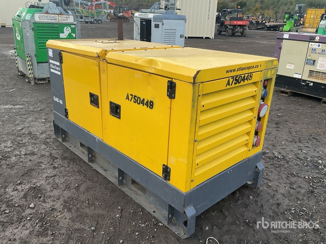 2016 Atlas Copco QAS40 40 kVA Skid-Mounted Generator Set - Электрогенератор: фото 3 2016 Atlas Copco QAS40 40 kVA Skid-Mounted Generator Set - Электрогенератор: фото 3