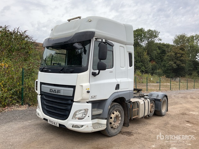 2016 DAF CF440 6x2 T/A Sleeper Truck Tractor - Косилка-измельчитель/ Мульчер: фото 2 2016 DAF CF440 6x2 T/A Sleeper Truck Tractor - Косилка-измельчитель/ Мульчер: фото 2