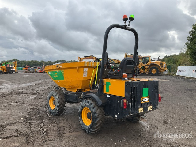 2017 JCB 3TSTM 3 ton 4x4 Swivel Dumper - Мини-самосвал: фото 3 2017 JCB 3TSTM 3 ton 4x4 Swivel Dumper - Мини-самосвал: фото 3