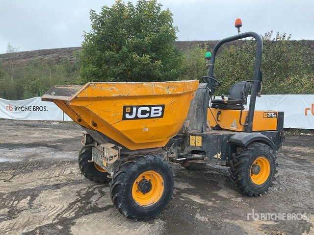2017 JCB 3TSTM 3 ton 4x4 Swivel Dumper - Внедорожный самосвал: фото 1 2017 JCB 3TSTM 3 ton 4x4 Swivel Dumper - Внедорожный самосвал: фото 1