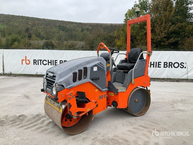 2018 Hamm HD8VV 2018 Hamm HD8VV Double Drum Roller Double Drum Roller - Дорожный каток: фото 1 2018 Hamm HD8VV 2018 Hamm HD8VV Double Drum Roller Double Drum Roller - Дорожный каток: фото 1