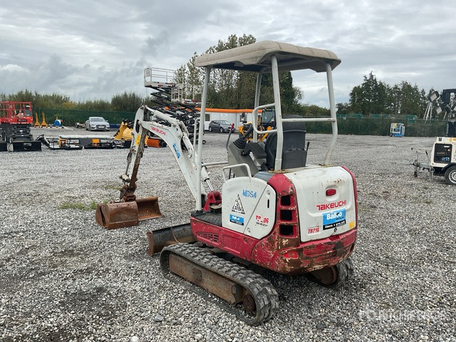 2018 Takeuchi TB216 2018 Takeuchi TB216 Mini Excavator Mini Excavator: <6.6t - Мини-экскаватор: фото 3 2018 Takeuchi TB216 2018 Takeuchi TB216 Mini Excavator Mini Excavator: <6.6t - Мини-экскаватор: фото 3