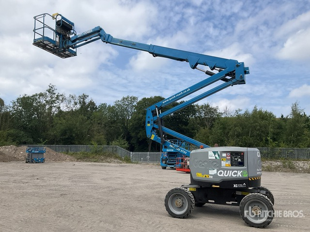 Коленчатый подъемник 2021 Genie Z45 4WD Diesel Diesel Boom 15MTR artic Articulating Boom Lift: фото 1