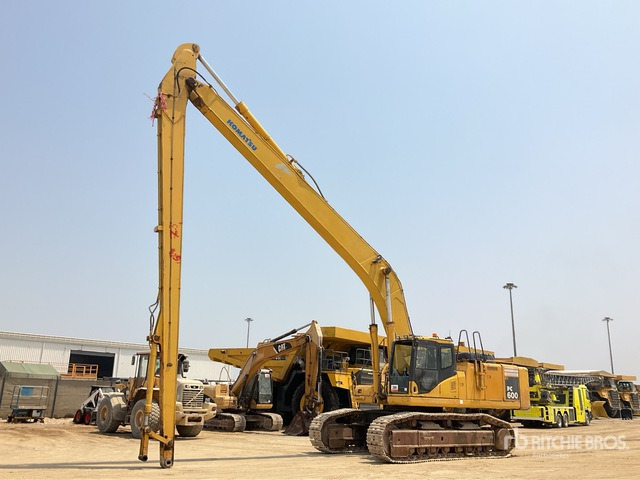 2008 Komatsu PC600-7 Long Reach Tracked Excavator - Гусеничный экскаватор: фото 1 2008 Komatsu PC600-7 Long Reach Tracked Excavator - Гусеничный экскаватор: фото 1