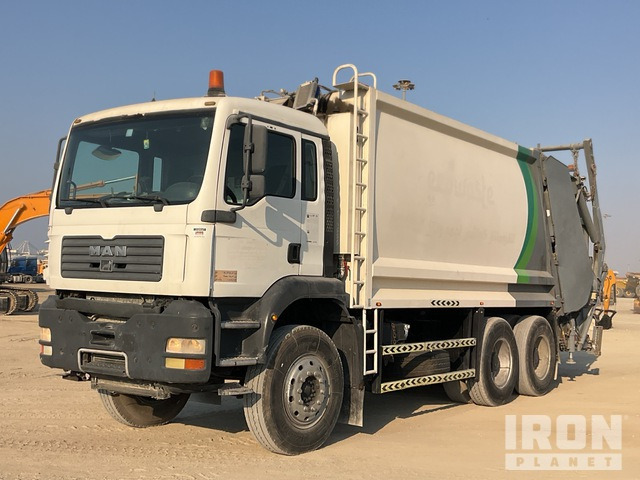 2008 MAN TGA33.360 6x4 Rear Loader Waste Collection Truck - Мусоровоз: фото 1 2008 MAN TGA33.360 6x4 Rear Loader Waste Collection Truck - Мусоровоз: фото 1