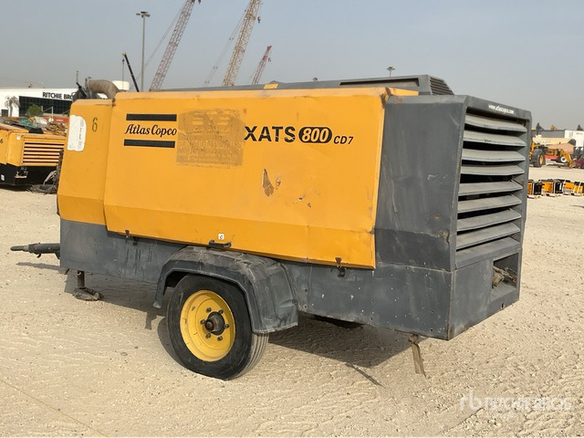 2012 Atlas Copco XATS800 Mobile Air Compressor - Воздушный компрессор: фото 3 2012 Atlas Copco XATS800 Mobile Air Compressor - Воздушный компрессор: фото 3