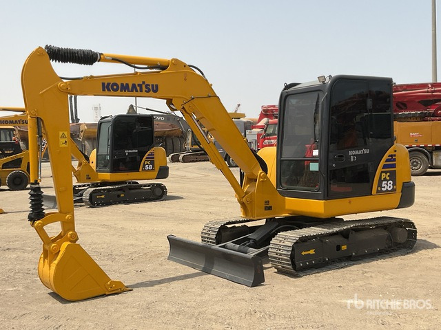 2022 Komatsu PC58-8 - Мини-экскаватор: фото 2 2022 Komatsu PC58-8 - Мини-экскаватор: фото 2