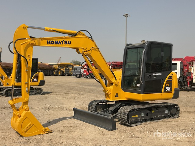 2022 Komatsu PC58-8 - Мини-экскаватор: фото 1 2022 Komatsu PC58-8 - Мини-экскаватор: фото 1