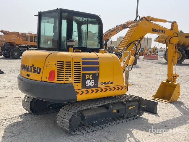 Komatsu PC56-7 - Мини-экскаватор: фото 3 Komatsu PC56-7 - Мини-экскаватор: фото 3