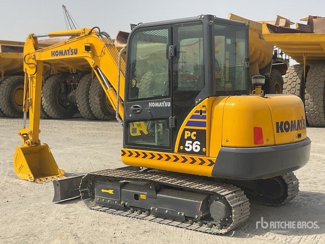 Komatsu PC56-7 - Мини-экскаватор: фото 4 Komatsu PC56-7 - Мини-экскаватор: фото 4