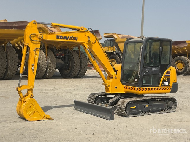 Komatsu PC56-7 - Мини-экскаватор: фото 2 Komatsu PC56-7 - Мини-экскаватор: фото 2