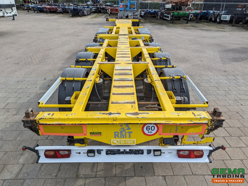 D-Tec CT-35-02 + CT-60-05D - 2 COMBI chassis - 3 StuurAssen - 4 LiftAssen - QuickLocks - Полуприцеп-контейнеровоз/ Сменный кузов: фото 5 D-Tec CT-35-02 + CT-60-05D - 2 COMBI chassis - 3 StuurAssen - 4 LiftAssen - QuickLocks - Полуприцеп-контейнеровоз/ Сменный кузов: фото 5