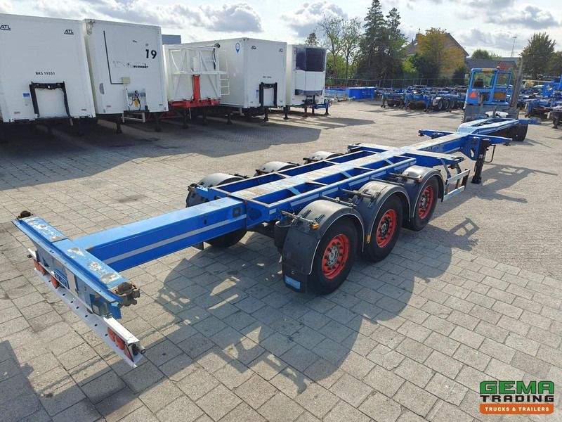 D-Tec FLEXITRAILER 3-Assen SAF - MULTI - Schijfremmen - LiftAs - Alle Aansluitingen - 4819KG - 04/2026 APK - Полуприцеп-контейнеровоз/ Сменный кузов: фото 1 D-Tec FLEXITRAILER 3-Assen SAF - MULTI - Schijfremmen - LiftAs - Alle Aansluitingen - 4819KG - 04/2026 APK - Полуприцеп-контейнеровоз/ Сменный кузов: фото 1