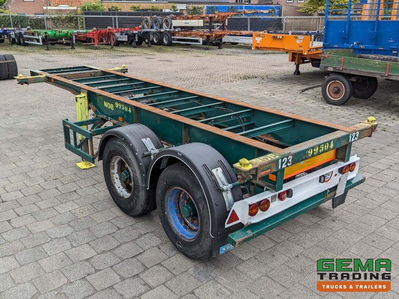 Flandria OP CC 2A 2-Assen ROR DrumBrakes - Steel Suspension - 3110KG - 20FT (O1915) - Полуприцеп-контейнеровоз/ Сменный кузов: фото 2 Flandria OP CC 2A 2-Assen ROR DrumBrakes - Steel Suspension - 3110KG - 20FT (O1915) - Полуприцеп-контейнеровоз/ Сменный кузов: фото 2