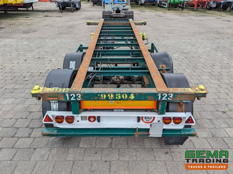 Flandria OP CC 2A 2-Assen ROR DrumBrakes - Steel Suspension - 3110KG - 20FT (O1915) - Полуприцеп-контейнеровоз/ Сменный кузов: фото 5 Flandria OP CC 2A 2-Assen ROR DrumBrakes - Steel Suspension - 3110KG - 20FT (O1915) - Полуприцеп-контейнеровоз/ Сменный кузов: фото 5