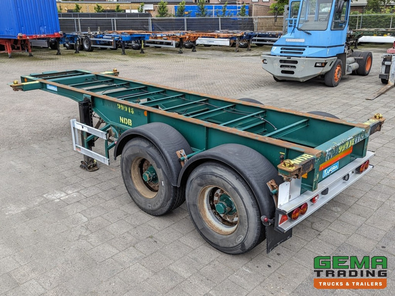 Flandria OP CC 2A 20FT 2-Assen ROR DrumBrakes - Leaf Suspension - 3120KG - 3 identical units in stock! (O1868) - Полуприцеп-контейнеровоз/ Сменный кузов: фото 2 Flandria OP CC 2A 20FT 2-Assen ROR DrumBrakes - Leaf Suspension - 3120KG - 3 identical units in stock! (O1868) - Полуприцеп-контейнеровоз/ Сменный кузов: фото 2