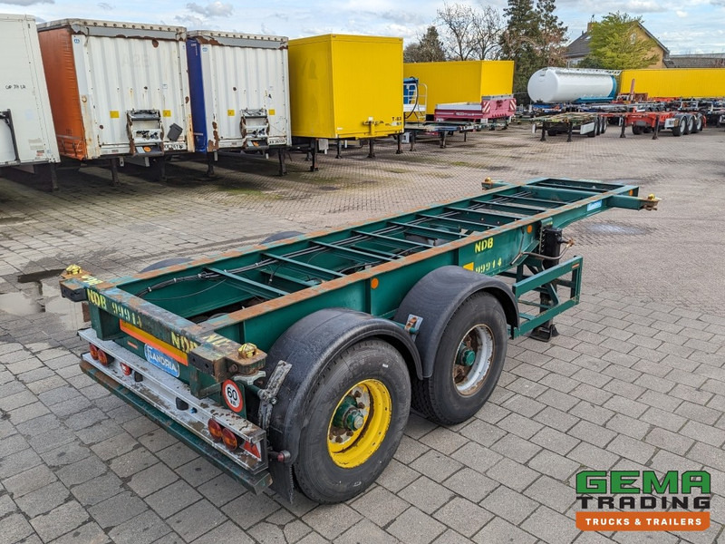 Flandria OP CC 2A 20FT 2-Assen ROR DrumBrakes - Leaf Suspension - 3120KG (O1789) - Полуприцеп-контейнеровоз/ Сменный кузов: фото 2 Flandria OP CC 2A 20FT 2-Assen ROR DrumBrakes - Leaf Suspension - 3120KG (O1789) - Полуприцеп-контейнеровоз/ Сменный кузов: фото 2