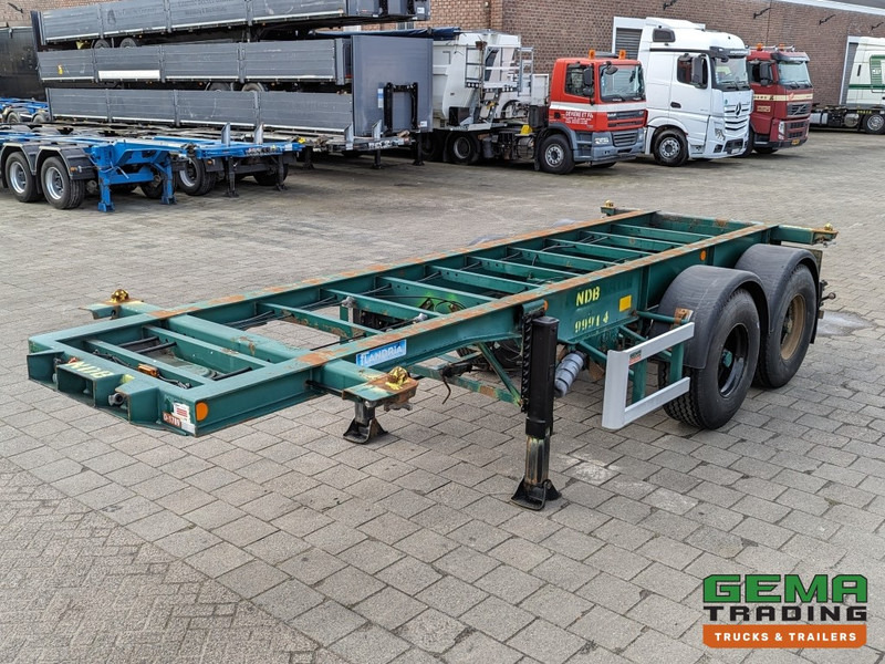 Flandria OP CC 2A 20FT 2-Assen ROR DrumBrakes - Leaf Suspension - 3120KG (O1789) - Полуприцеп-контейнеровоз/ Сменный кузов: фото 1 Flandria OP CC 2A 20FT 2-Assen ROR DrumBrakes - Leaf Suspension - 3120KG (O1789) - Полуприцеп-контейнеровоз/ Сменный кузов: фото 1