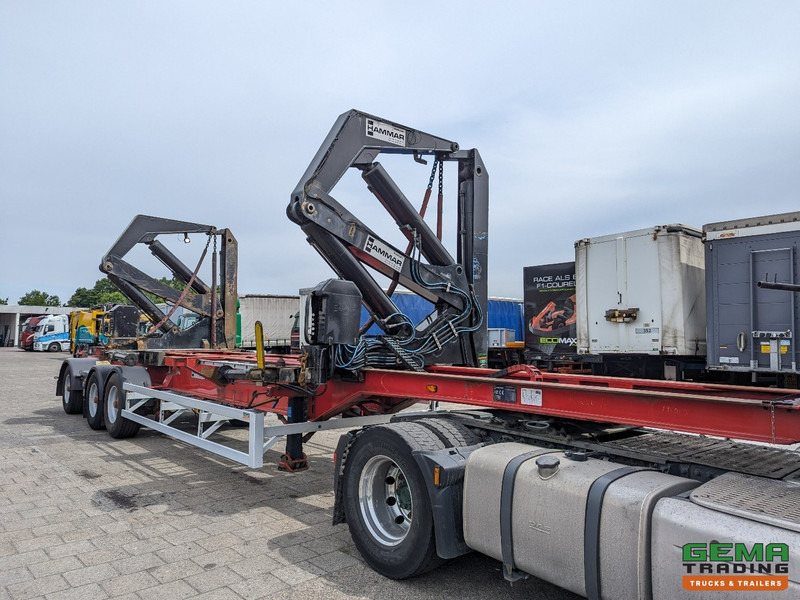 HAMMAR 160 HE 3-Assen - SideLoader - 33T - ContainerStacking - Afstandbediening - Полуприцеп-контейнеровоз/ Сменный кузов: фото 4 HAMMAR 160 HE 3-Assen - SideLoader - 33T - ContainerStacking - Afstandbediening - Полуприцеп-контейнеровоз/ Сменный кузов: фото 4