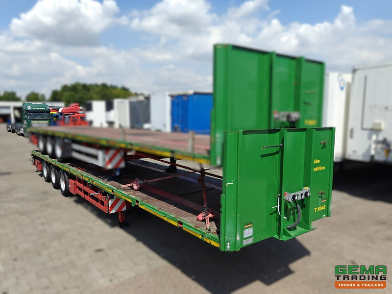 HRD NTS 3-Assen SAF - MEGA - Heavy Duty - Rongpotten/Rongen - Schuine Achterkant met Rijgoot - Zware kantbalk - 2 Stuks op Voorraad - Prijs per stuk - Полуприцеп бортовой/ Платформа: фото 4 HRD NTS 3-Assen SAF - MEGA - Heavy Duty - Rongpotten/Rongen - Schuine Achterkant met Rijgoot - Zware kantbalk - 2 Stuks op Voorraad - Prijs per stuk - Полуприцеп бортовой/ Платформа: фото 4