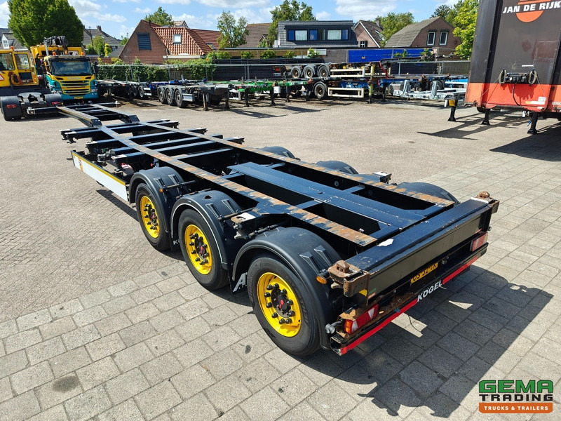 Kögel PORT 40 SIMPLEX 20 3-Assen SAF - Schijfremmen - 2x20FT/30FT/40FT - Achterschuiver - Полуприцеп-контейнеровоз/ Сменный кузов: фото 3 Kögel PORT 40 SIMPLEX 20 3-Assen SAF - Schijfremmen - 2x20FT/30FT/40FT - Achterschuiver - Полуприцеп-контейнеровоз/ Сменный кузов: фото 3