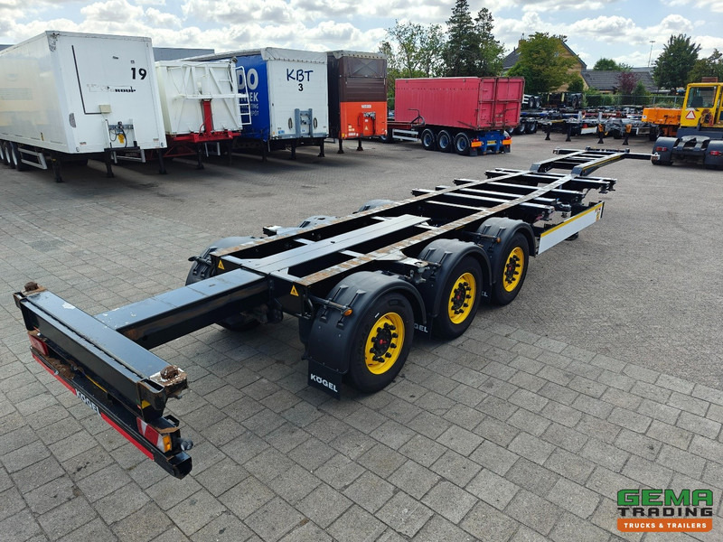 Kögel PORT 40 SIMPLEX 20 3-Assen SAF - Schijfremmen - 2x20FT/30FT/40FT - Achterschuiver - Полуприцеп-контейнеровоз/ Сменный кузов: фото 2 Kögel PORT 40 SIMPLEX 20 3-Assen SAF - Schijfremmen - 2x20FT/30FT/40FT - Achterschuiver - Полуприцеп-контейнеровоз/ Сменный кузов: фото 2
