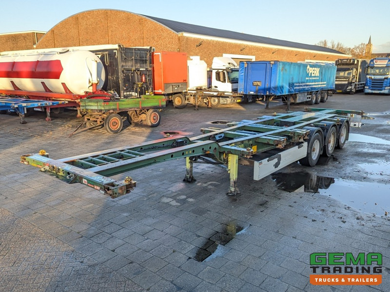 Krone SD 27 3-Assen BPW Backslider - DrumBrakes - 20 2x20FT/30/40FT - 10+ Units in Stock (O1931) - Полуприцеп-контейнеровоз/ Сменный кузов: фото 2 Krone SD 27 3-Assen BPW Backslider - DrumBrakes - 20 2x20FT/30/40FT - 10+ Units in Stock (O1931) - Полуприцеп-контейнеровоз/ Сменный кузов: фото 2