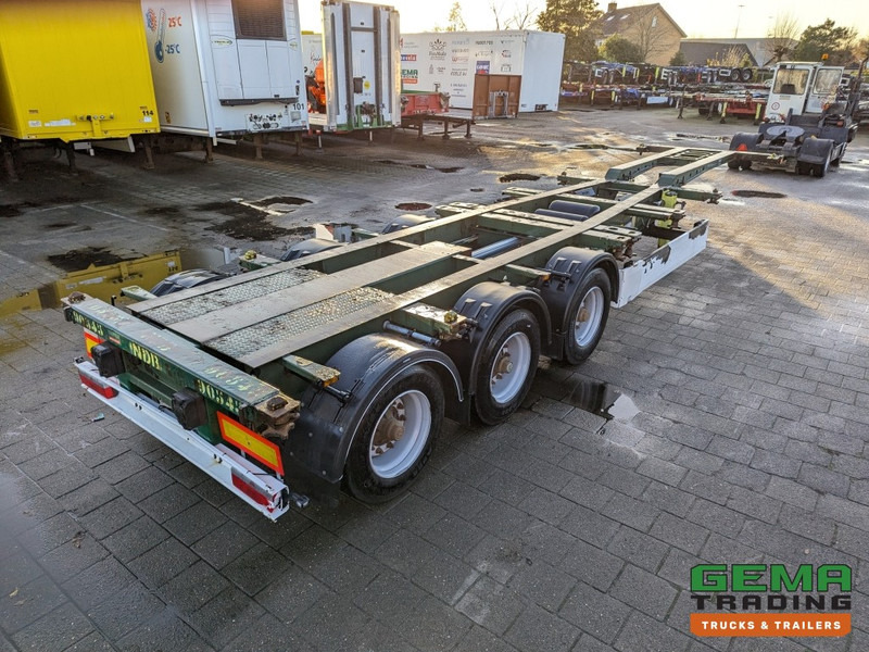 Krone SD 27 3-Assen BPW Backslider - DrumBrakes - 20 2x20FT/30/40FT - 10+ Units in Stock (O1931) - Полуприцеп-контейнеровоз/ Сменный кузов: фото 1 Krone SD 27 3-Assen BPW Backslider - DrumBrakes - 20 2x20FT/30/40FT - 10+ Units in Stock (O1931) - Полуприцеп-контейнеровоз/ Сменный кузов: фото 1