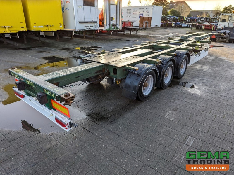 Krone SD 27 3-Assen BPW Backslider - DrumBrakes - 20 2x20FT/30/40FT - 10+ Units in Stock (O1931) - Полуприцеп-контейнеровоз/ Сменный кузов: фото 3 Krone SD 27 3-Assen BPW Backslider - DrumBrakes - 20 2x20FT/30/40FT - 10+ Units in Stock (O1931) - Полуприцеп-контейнеровоз/ Сменный кузов: фото 3