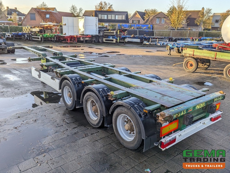 Krone SD 27 3-Assen BPW Backslider - DrumBrakes - 20 2x20FT/30/40FT - 10+ Units in Stock (O1931) - Полуприцеп-контейнеровоз/ Сменный кузов: фото 4 Krone SD 27 3-Assen BPW Backslider - DrumBrakes - 20 2x20FT/30/40FT - 10+ Units in Stock (O1931) - Полуприцеп-контейнеровоз/ Сменный кузов: фото 4
