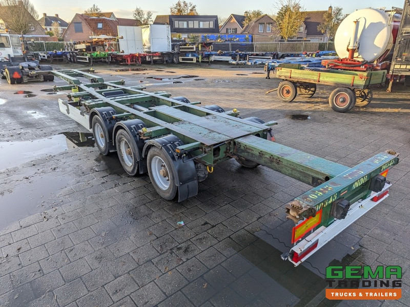 Krone SD 27 3-Assen BPW Backslider - DrumBrakes - 20 2x20FT/30/40FT - 10+ Units in Stock (O1931) - Полуприцеп-контейнеровоз/ Сменный кузов: фото 5 Krone SD 27 3-Assen BPW Backslider - DrumBrakes - 20 2x20FT/30/40FT - 10+ Units in Stock (O1931) - Полуприцеп-контейнеровоз/ Сменный кузов: фото 5
