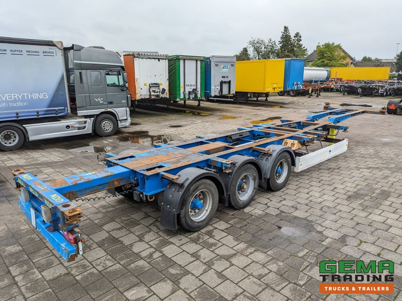 Krone SD 27 3-Assen BPW DrumBrakes - 5280kg - 1x 20FT 2x 20FT 30FT 40FT (O1867) - Полуприцеп-контейнеровоз/ Сменный кузов: фото 1 Krone SD 27 3-Assen BPW DrumBrakes - 5280kg - 1x 20FT 2x 20FT 30FT 40FT (O1867) - Полуприцеп-контейнеровоз/ Сменный кузов: фото 1